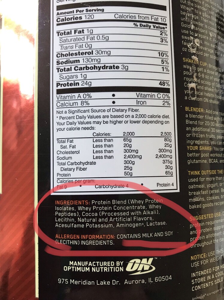 Can soy proteins trigger the syndrome? General Discussion