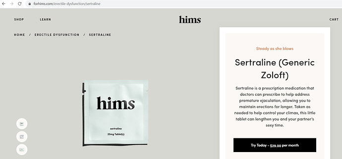 Hims condom packaging 2